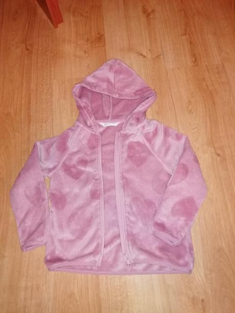 Srdiečkova tepla mikina., h&m,110