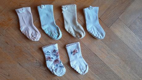 Ponožky 6 párov, newbie,19