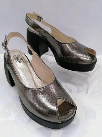 Letné kožené sandále zn.simen 24220555 z+b, 36 / 37 / 38 / 39 / 40