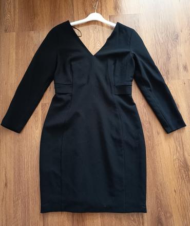 Elegantné čierne šaty mango, mango,l