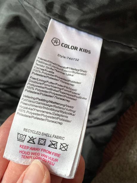 Lyžiarska bunda- color kids, 128