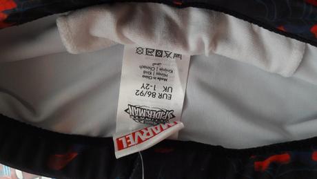 Chlapčenské plavky spiderman , lindex,86 / 92