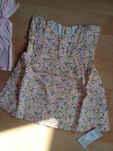Kvetovane šatičky v.68 / 3-6 mes, marks & spencer,68