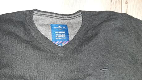 Sveter tom tailor + biela košeľa ( xl), xl