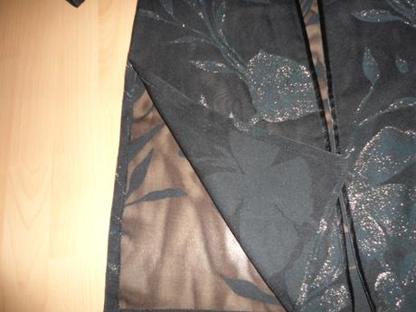 Priesvitny top / bluzka a kabatik, s