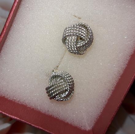 Strieborná náušnice 925,