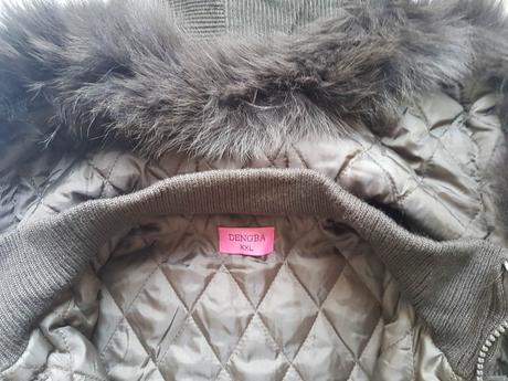 Dámska menčestrová bundička zateplená, xxl