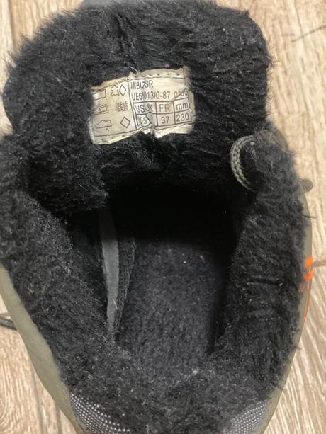Turistické zateplené topánky, decathlon,37