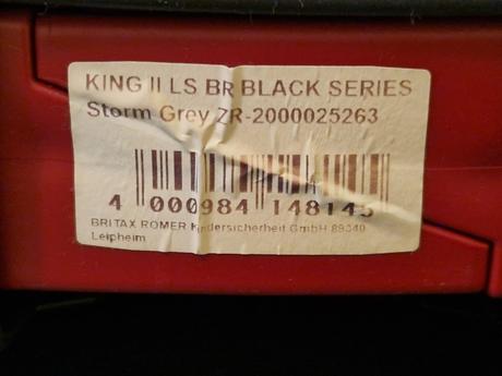 Britax romer king ii ls, britax
