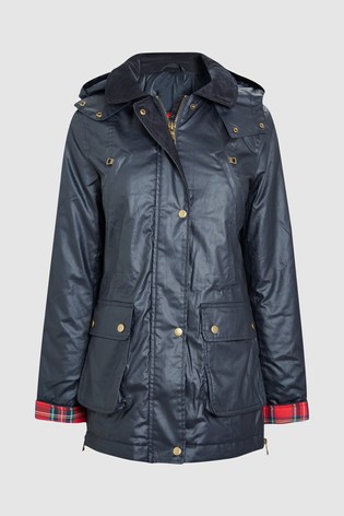 Pogumovaná modrá bunda, next,l