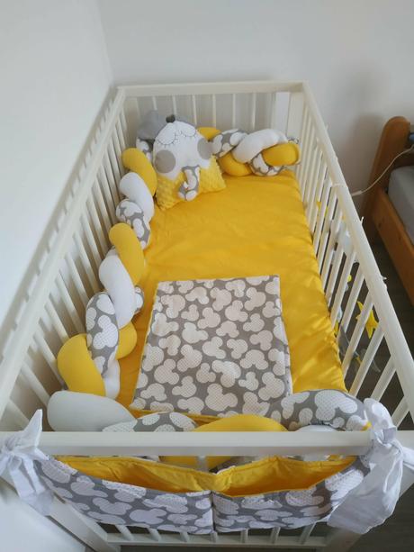 Detské biela ikea postieľka, šírka (cm): 60,dĺžka (cm): 120