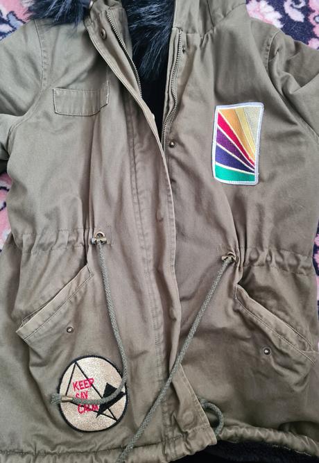 Zelena zimná bunda, m