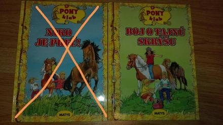 Detské knihy - téma kone,