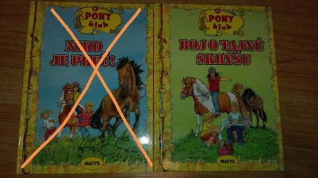 Detské knihy - téma kone, 