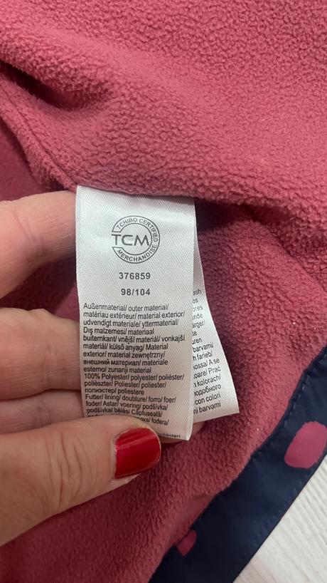 Prechodná bunda plus mikina 98/104, tchibo,98