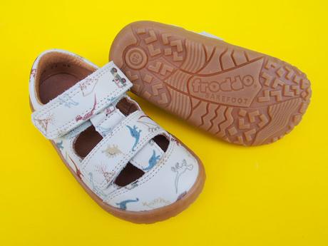 Detské kožené barefoot sandálky froddo beige, froddo,23 / 26 / 28