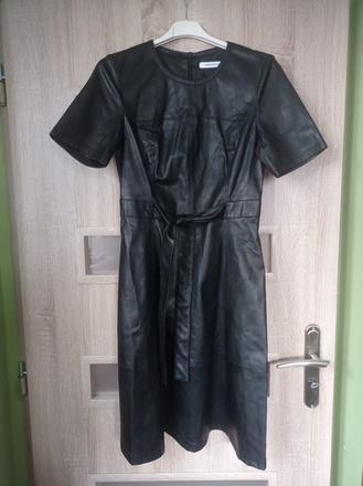 Koženkové šaty reserved, reserved,s