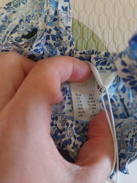 Nový overal h&m 74, h&m,74