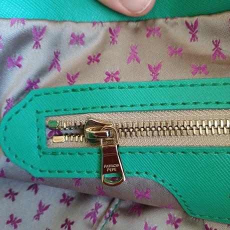 Kožená kabelka patrizia pepe, patricia pepe