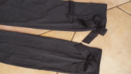 Grafitove nadkolienky s mašľou, 