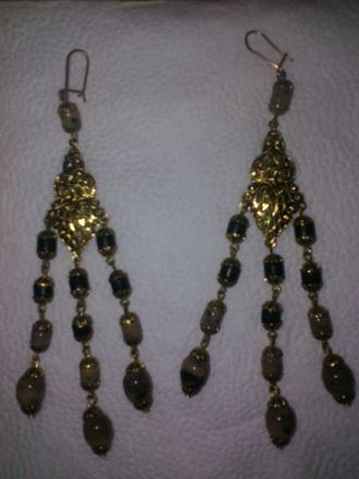 Náušnice bižutéria, 