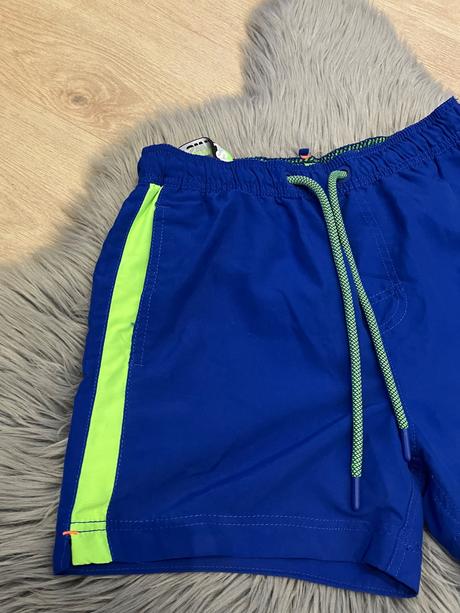 Pánske plavky superdry neónovo zeleno modré (s), superdry,s