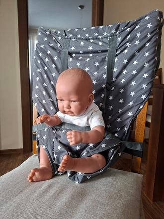 Cestovna sedačka sack'n seat,
