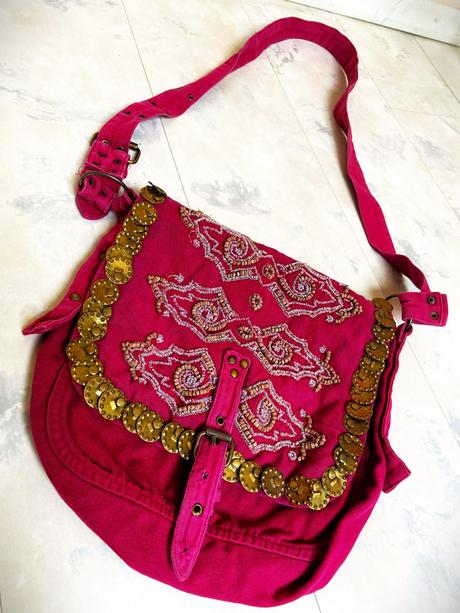 Etno crossbody taška, h&m