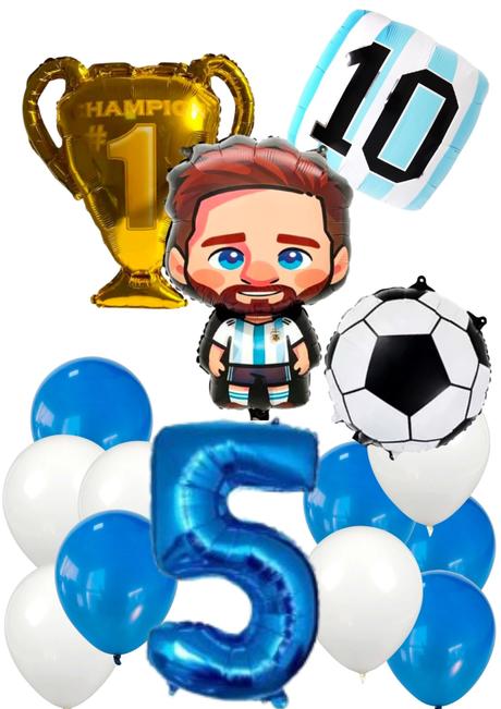 Futbalové balóny messi- až 14/15/16 kusov,