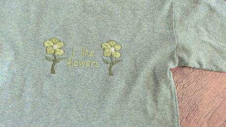 Tričko kvetinky, 140