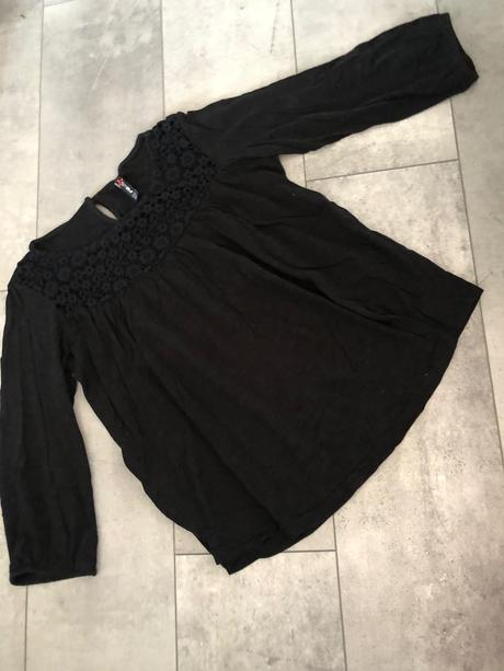 Tricko s hačkovaným detailom, amisu,xs