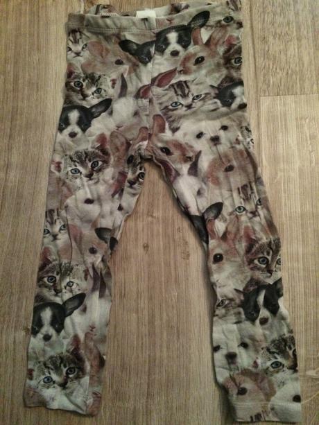 Leginky zvieratká 1/2-2 roky, h&m,92