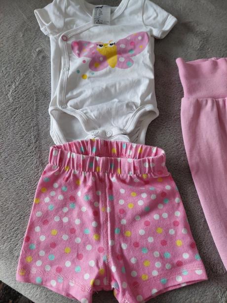 Dievčenské teplaky a body, h&m,56