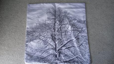 Vianočná/ zimná obliečka na vankúš 50cm x 50 cm, 