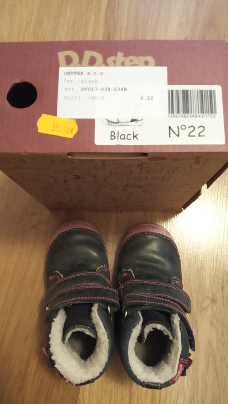 Zimné topánky d.d.step, č. 22, d.d.step,22