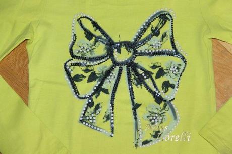 Tričko s mašľou, 128