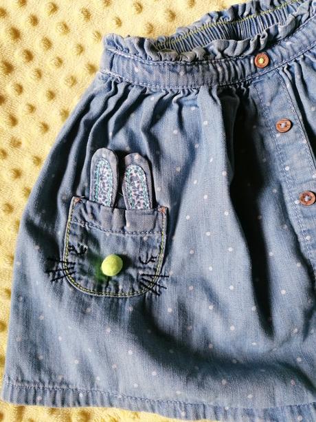 Riflová sukňa next, next,98