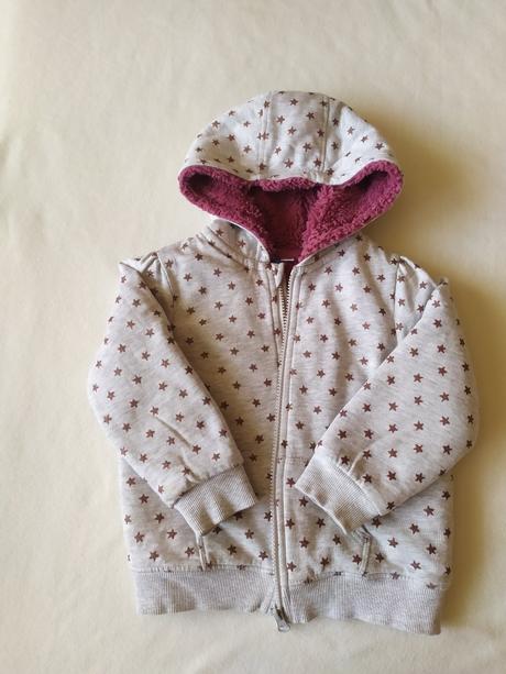 Teplá mikinka, lupilu,98