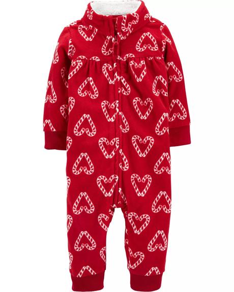 Teplý mikroflísový overal carters usa, carter's,68 / 74