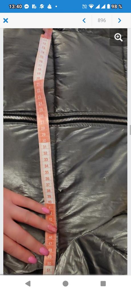 Dámska zimná vetrovka, s