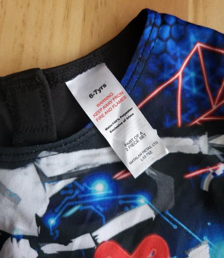 Karnevalový overal game over na 6-7 rokov, 