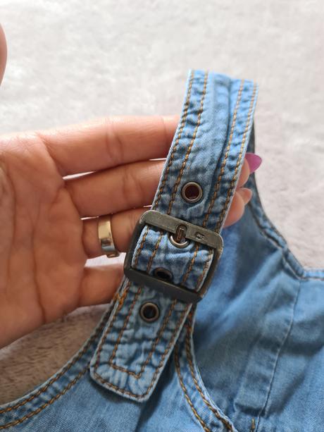 Riflové šaty na traky, kiki&koko,104