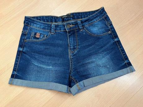 Riflové kraťasy šortky, clockhouse,xs