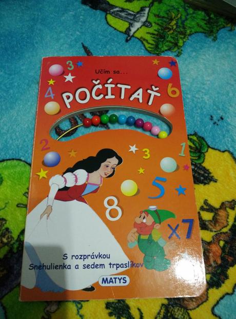 Učím sa počítať - snehulienka, 