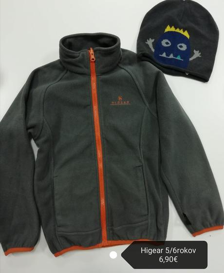 Flisová mikina, 116