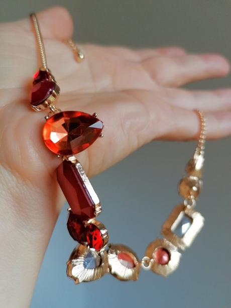 Bijou brigitte - červený náhrdelník, bijou brigitte