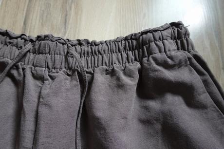 Ľanové nohavice h&m linen blend, h&m,s
