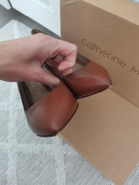 Kožené lodičky značky catherine mulier, 40