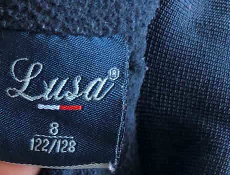 Rifle podšité flisom 122/128, lusa,128