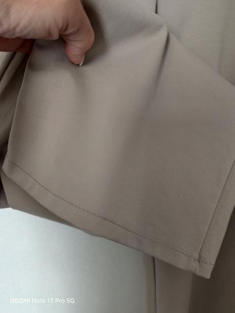 Wide leg nohavice s opaskom, m